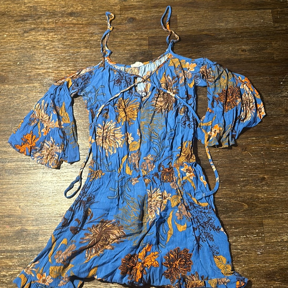 Blue dress